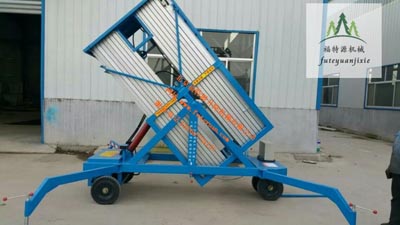 可斜式鋁合金升降平臺 可斜式鋁合金升降平臺